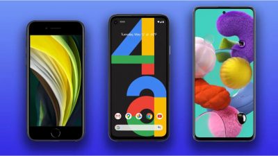 مقایسه سه میان رده ی موبایل بازار: پیکسل 4A ، آیفون SE 2020 و Galaxy A51