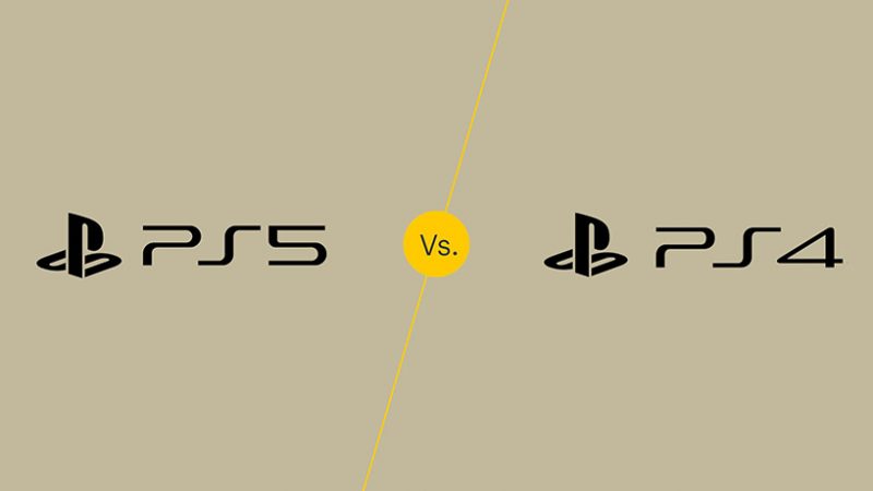 مقایسه PS5 و PS4