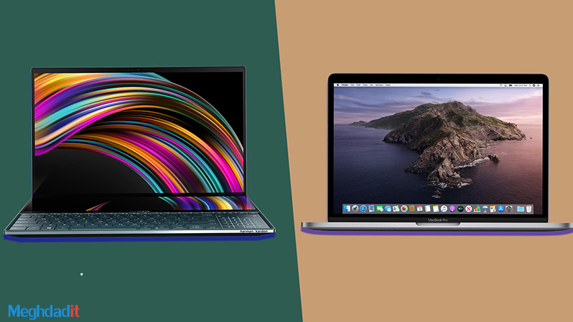 مقایسه لپ تاپ ایسوس با اپل