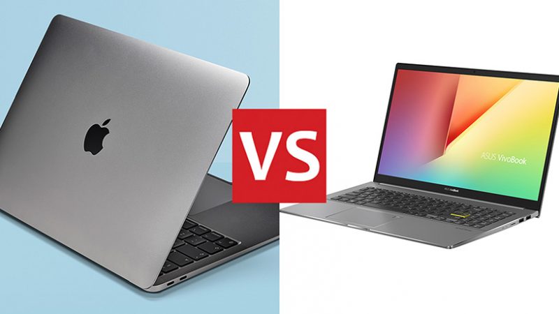 مقایسه لپ تاپ ایسوس با اپل