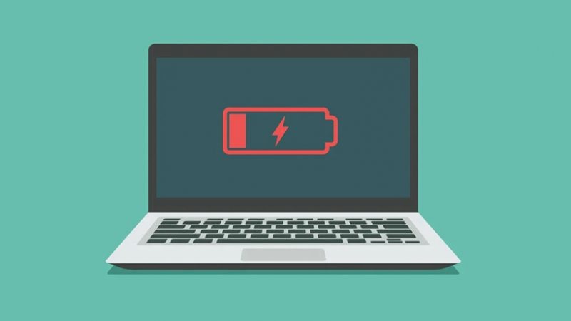 شارژ نشدن باتری لپ تاپ