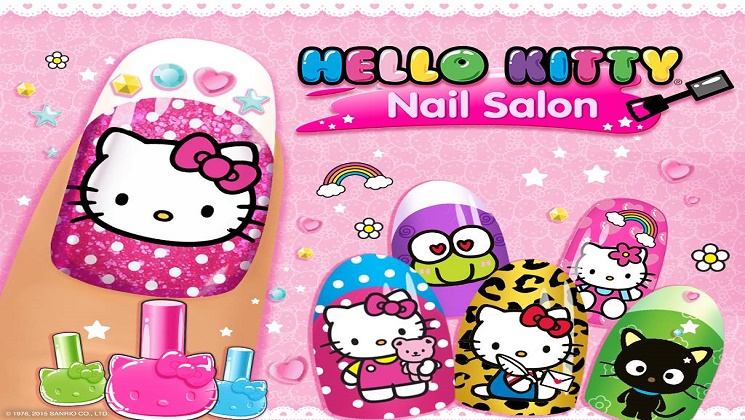 Hello Kitty Nail Salon 4