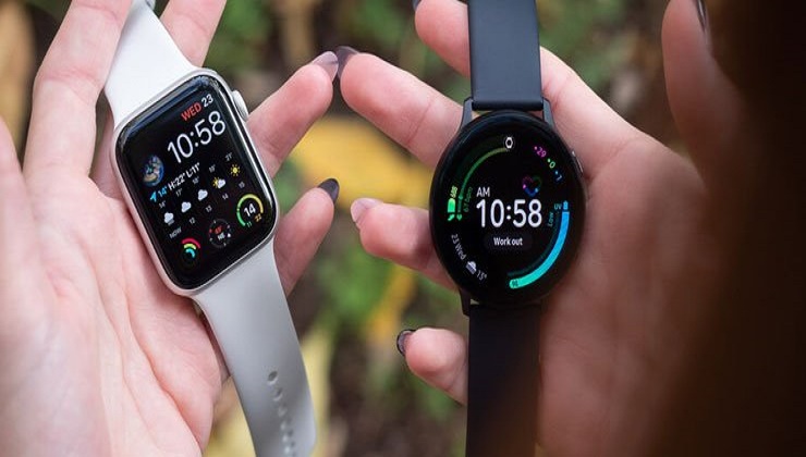 Samsung Galaxy Watch Active 2 Vs Apple Watch 5 02