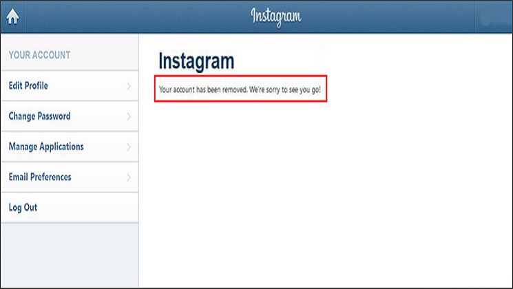 delete instagram account permanently tutorial