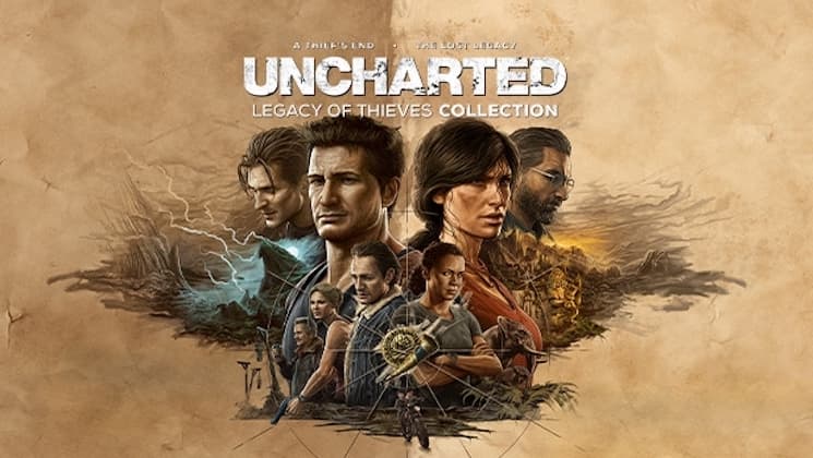 بهترین بازی های پلی استیشن 5 + بازی Uncharted: Legacy of Thieves Collection