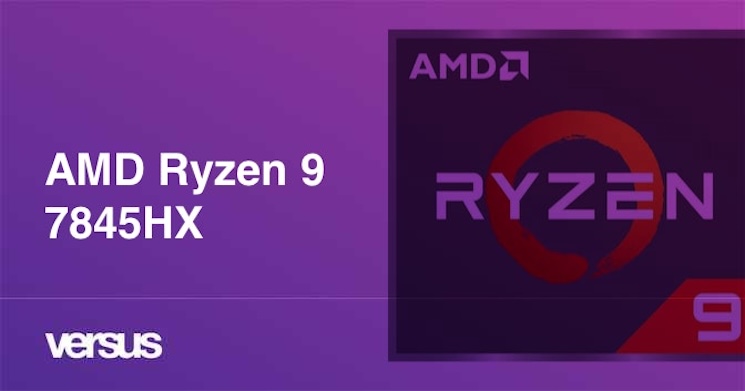 پردازنده AMD Ryzen 9 7845HX