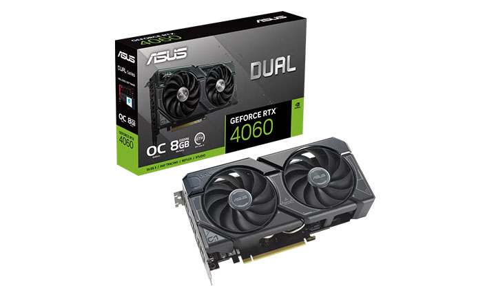 کارت گرافیک ایسوس مدل Dual GeForce RTX™ 4060 OC Edition حافظه 8 گیگابایت