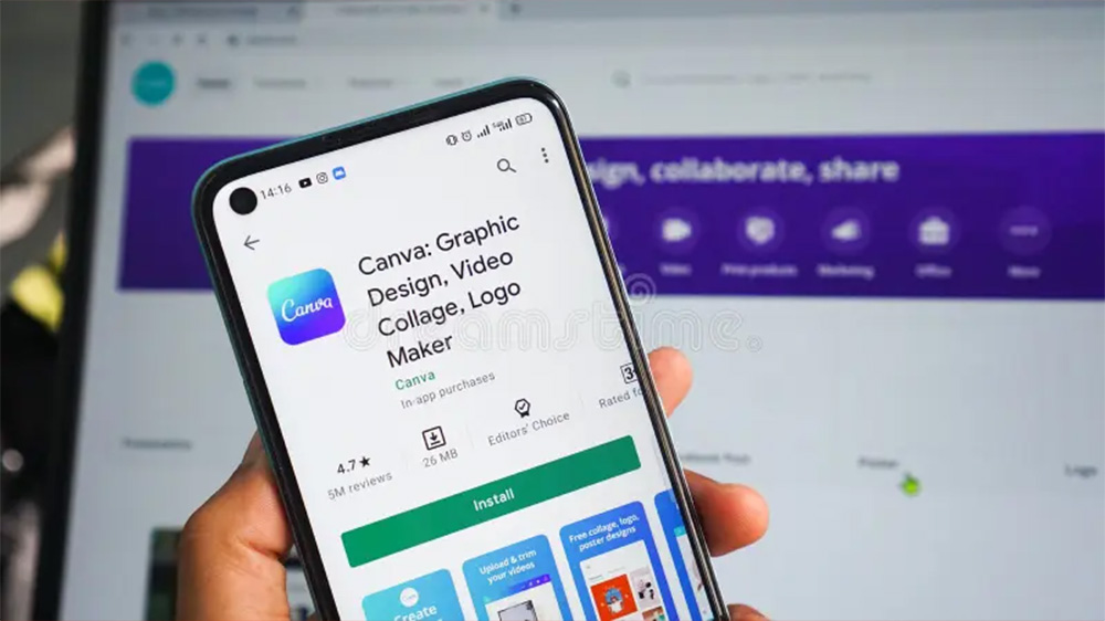 نرم افزار طراحی Canva