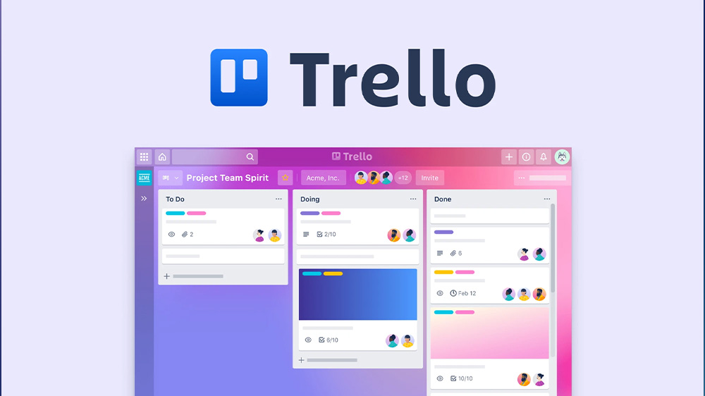 نرم افزار مدیریت پروژه Trello