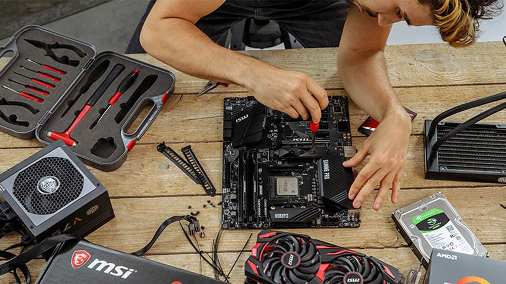 installing computer components