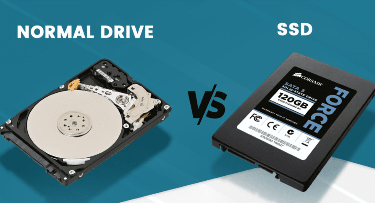 مقایسه هارد های اس اس دی در برابر HDD