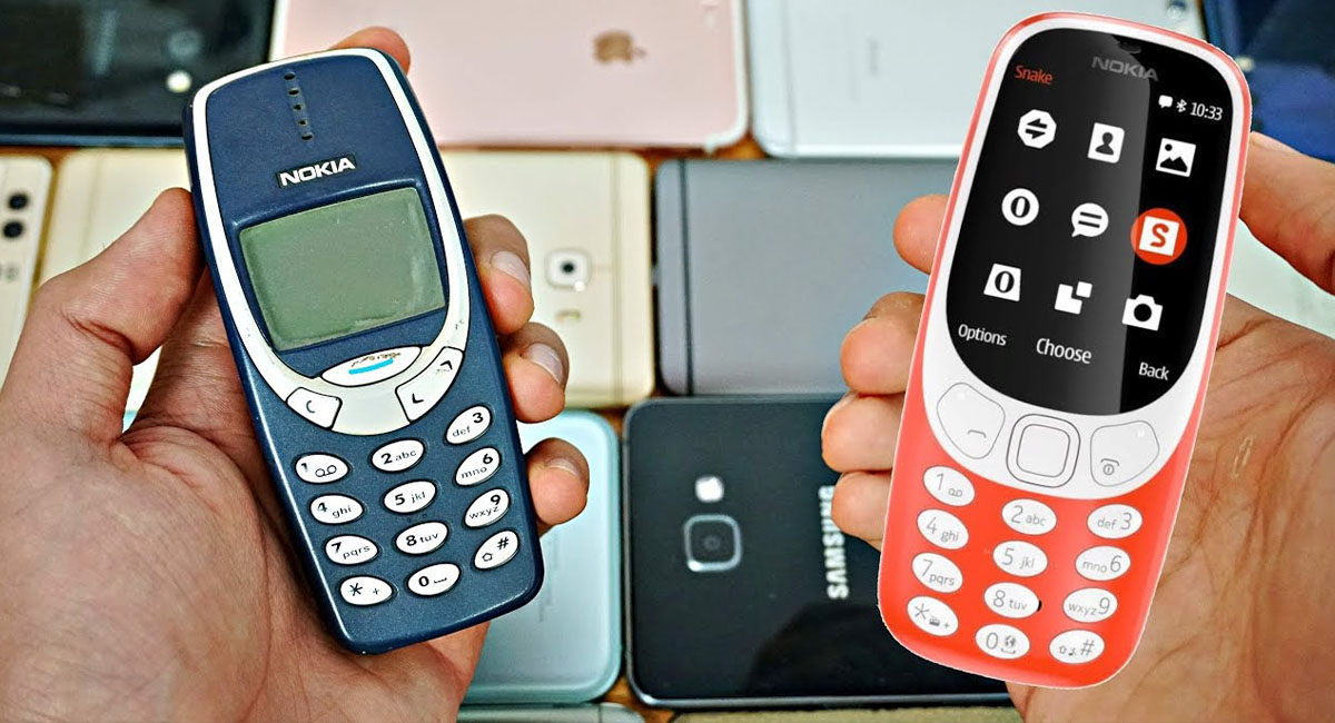 نسخه جدید و قدیمی گوشی نوکیا 3310