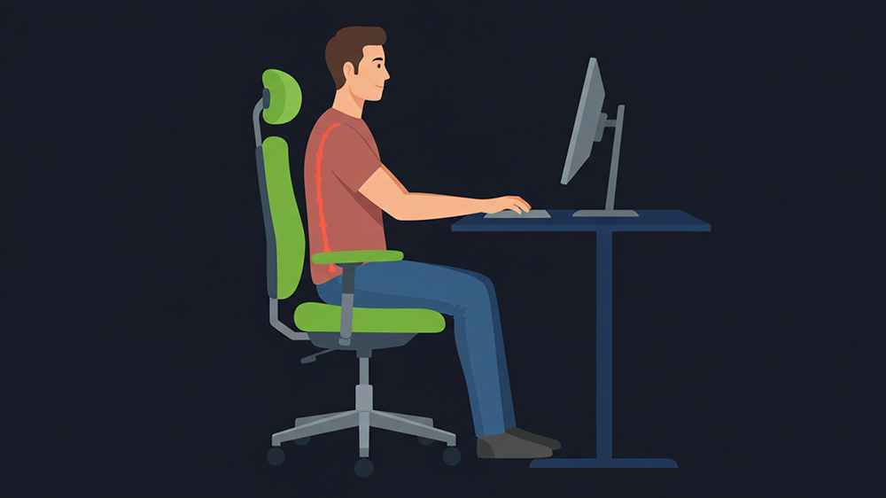 ارتفاع صحیح مانیتور