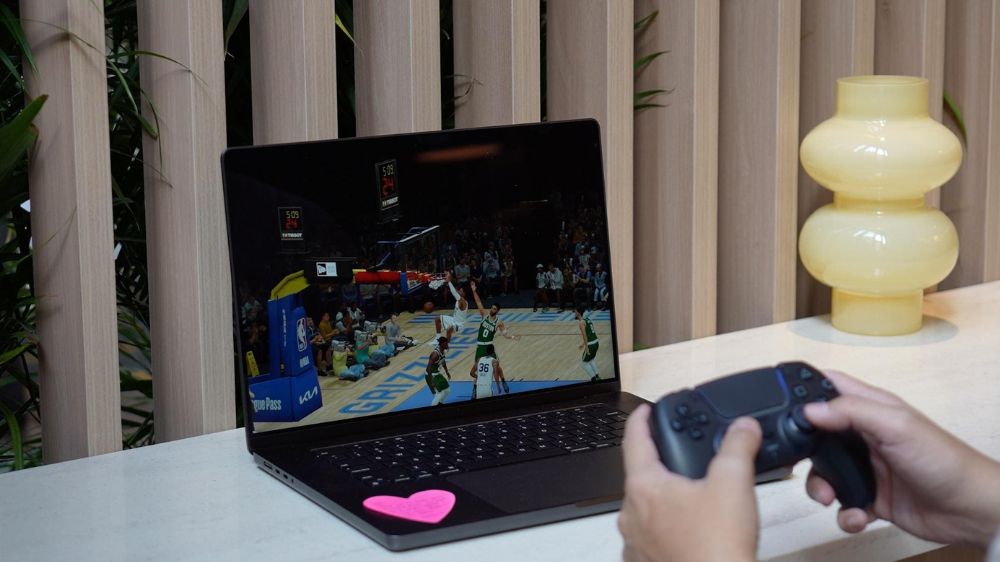 اجرای بازی NBA 2K24 با مک بوک پرو M3