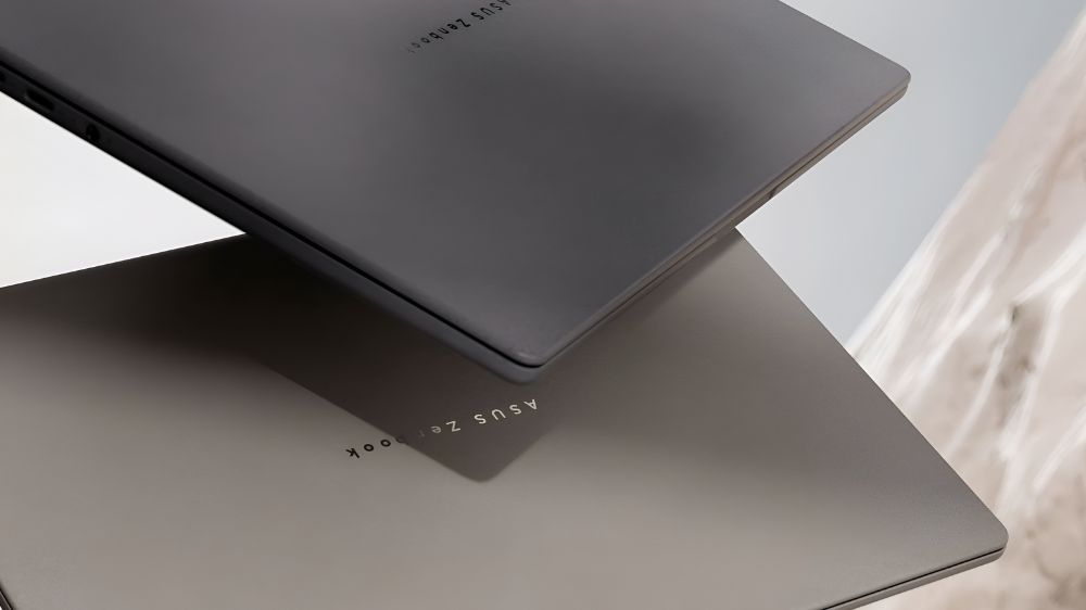 لپ تاپ Zenbook A14 ایسوس، ساخته‌شده با مواد Ceraluminum