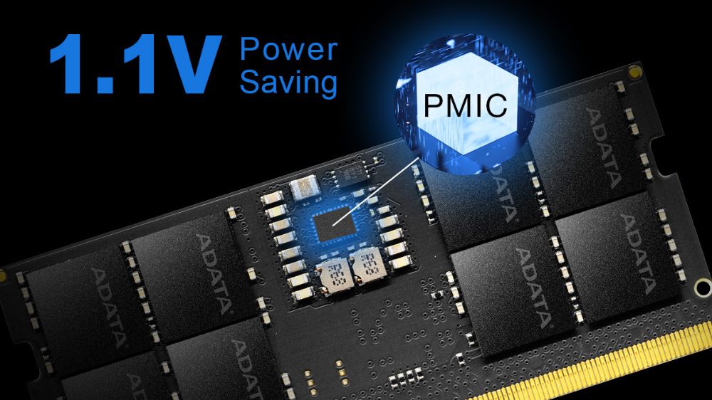 تراشۀ PMIC روی ماژول رم DDR5