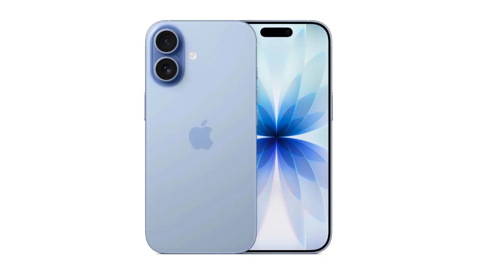 گوشی آیفون ۱۷ با رنگ آبی