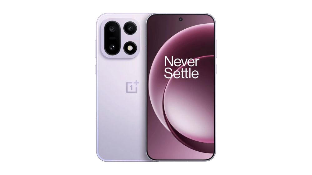 گوشی وان پلاس ۱۵ با رنگ بنفش