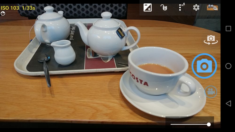 رابط کاربری اپلیکیشن Open Camera